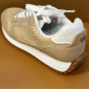 STEVE MADDEN Kinkade Raffia Sneakers NEW IN BOX!!!!!